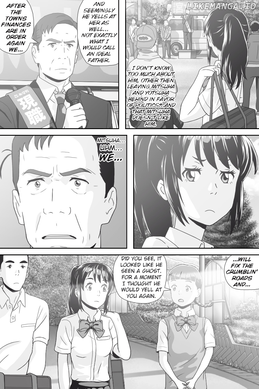 Kimi no Na wa - Thoughts & Dreams (Doujinshi) chapter 6 - page 14