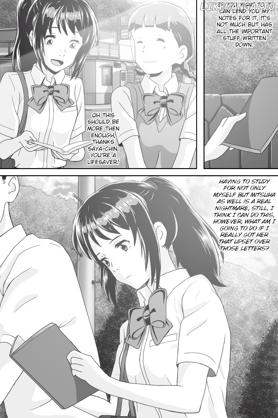 Kimi no Na wa - Thoughts & Dreams (Doujinshi) chapter 6 - page 16