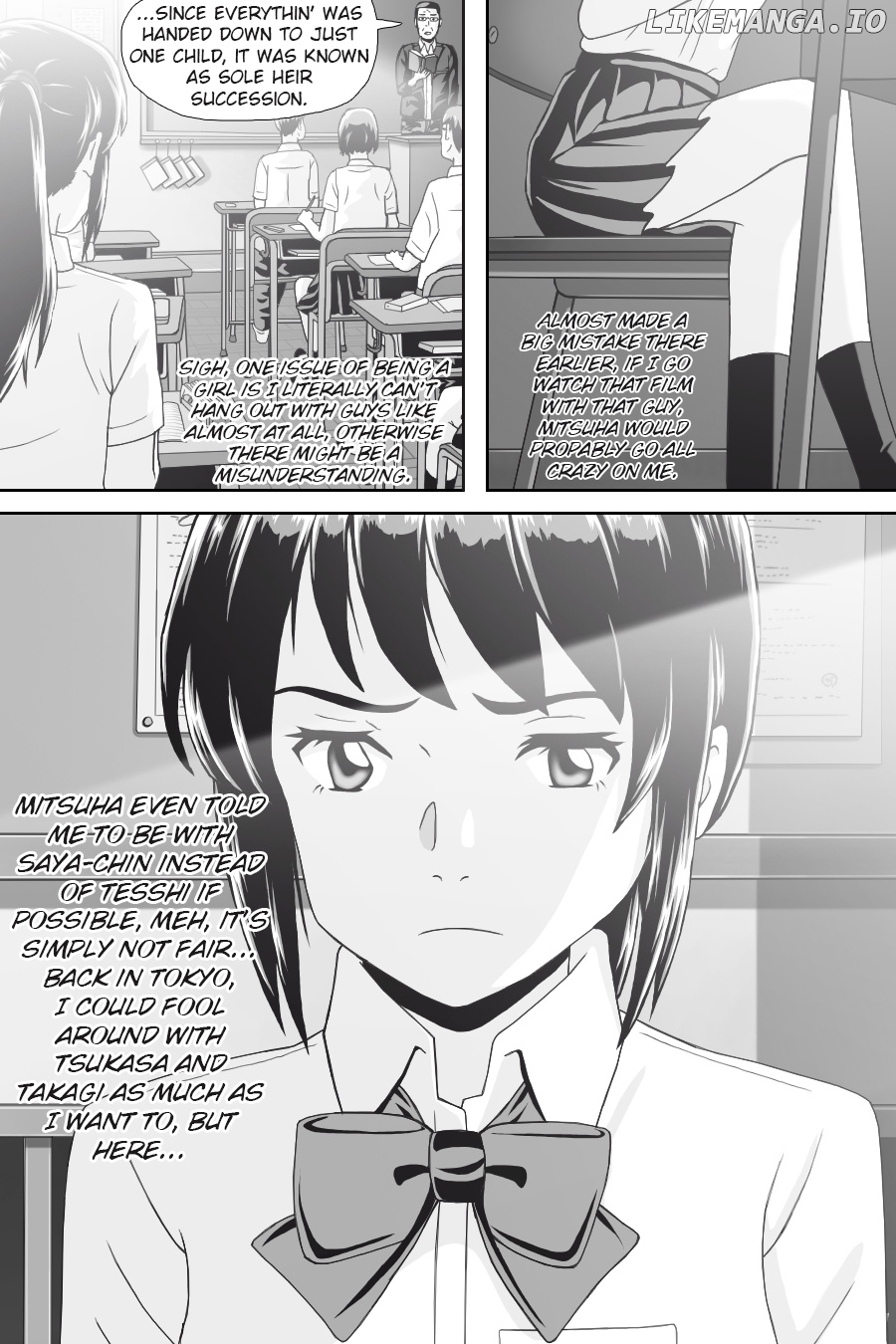 Kimi no Na wa - Thoughts & Dreams (Doujinshi) chapter 6 - page 20