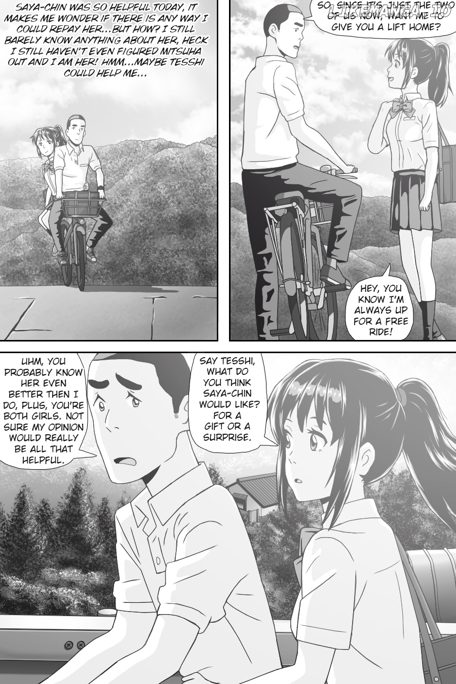 Kimi no Na wa - Thoughts & Dreams (Doujinshi) chapter 6 - page 23