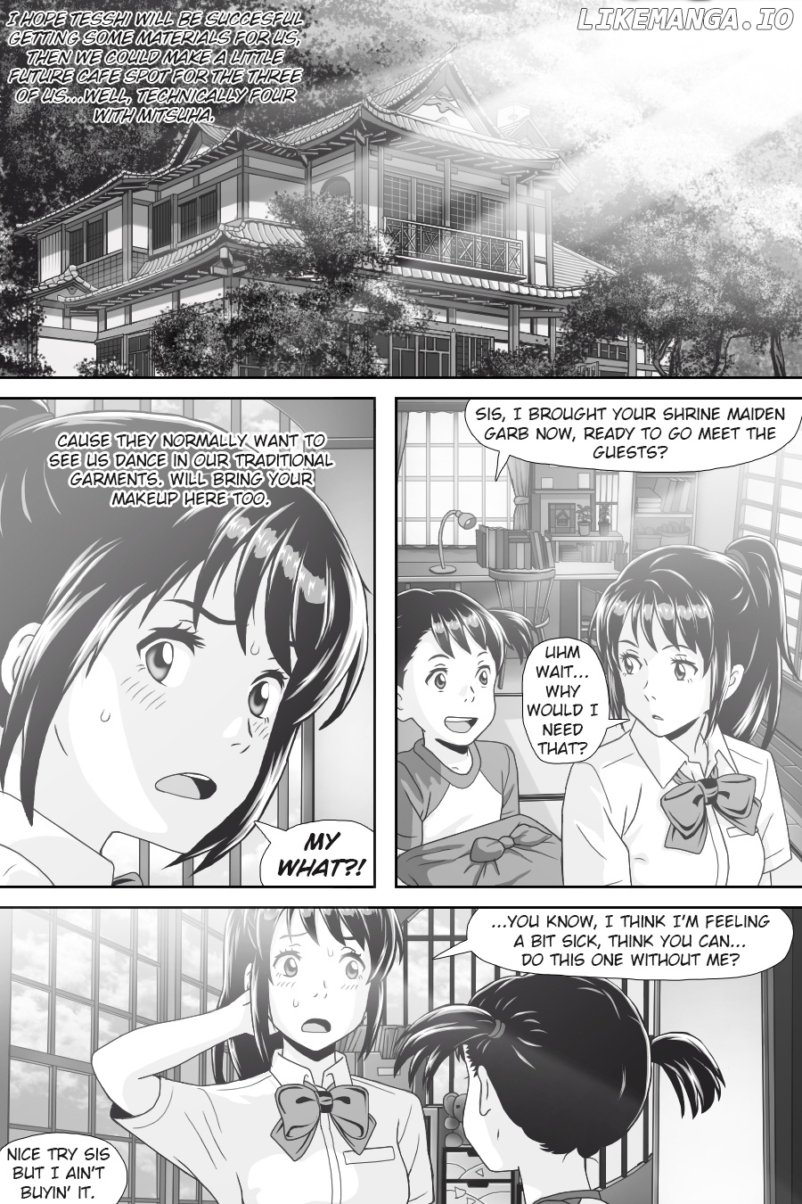 Kimi no Na wa - Thoughts & Dreams (Doujinshi) chapter 6 - page 26