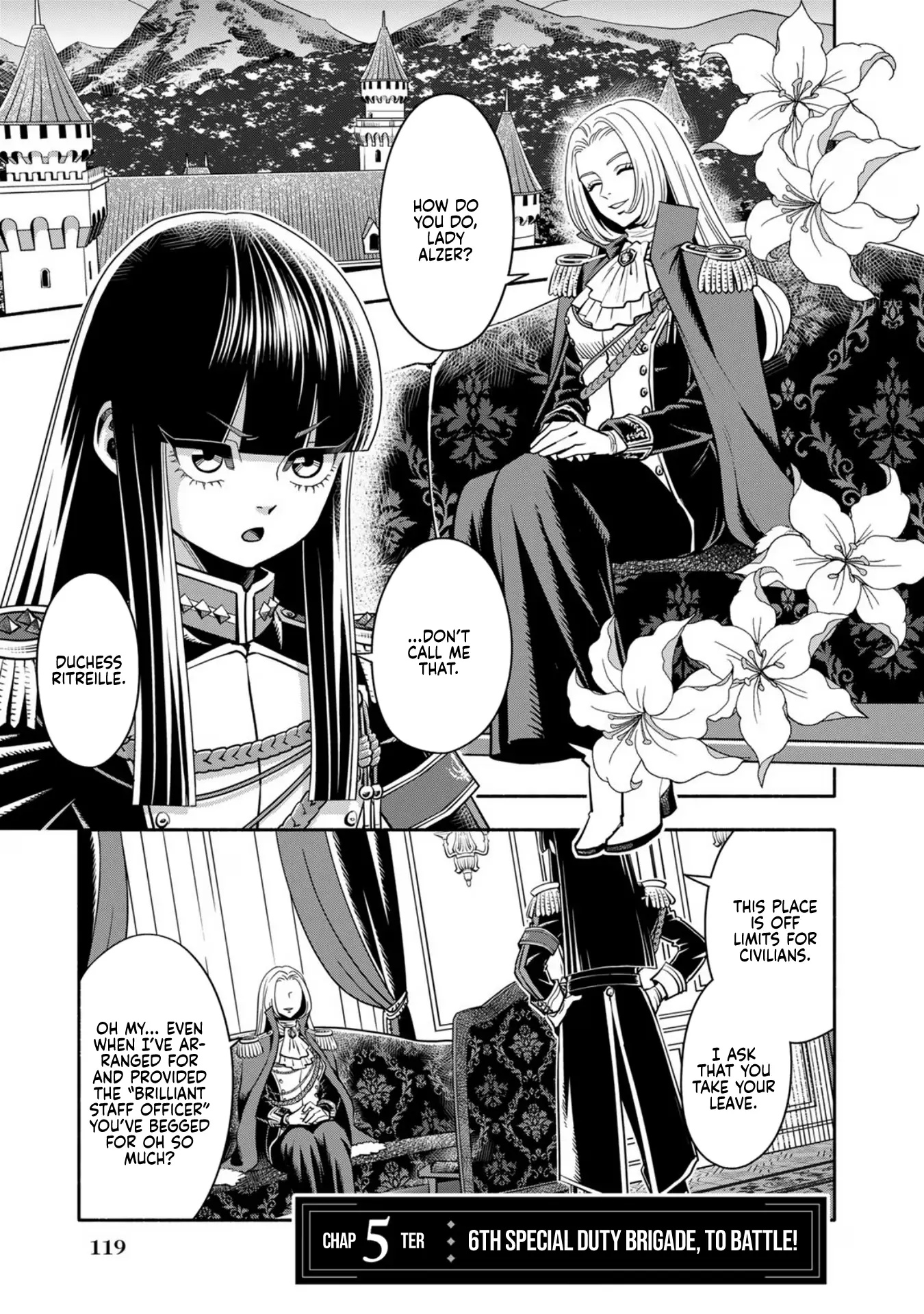 Musket Girls! ~Tensei Sanbou To Senretsu Otome-Tachi~ chapter 5 - page 1