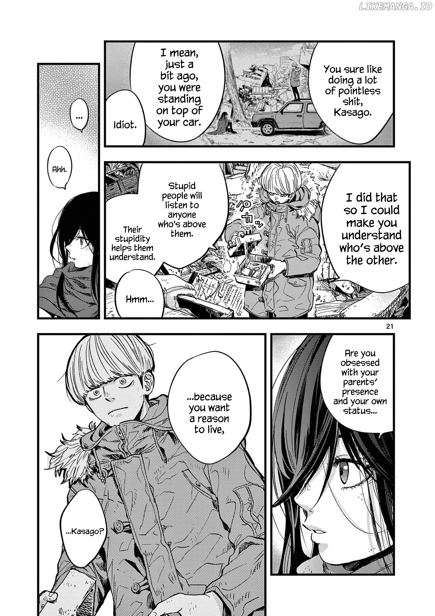 Shuumatsu No Jinrui Ni Bunmei Wa Hitsuyou Desu Ka? chapter 1 - page 20