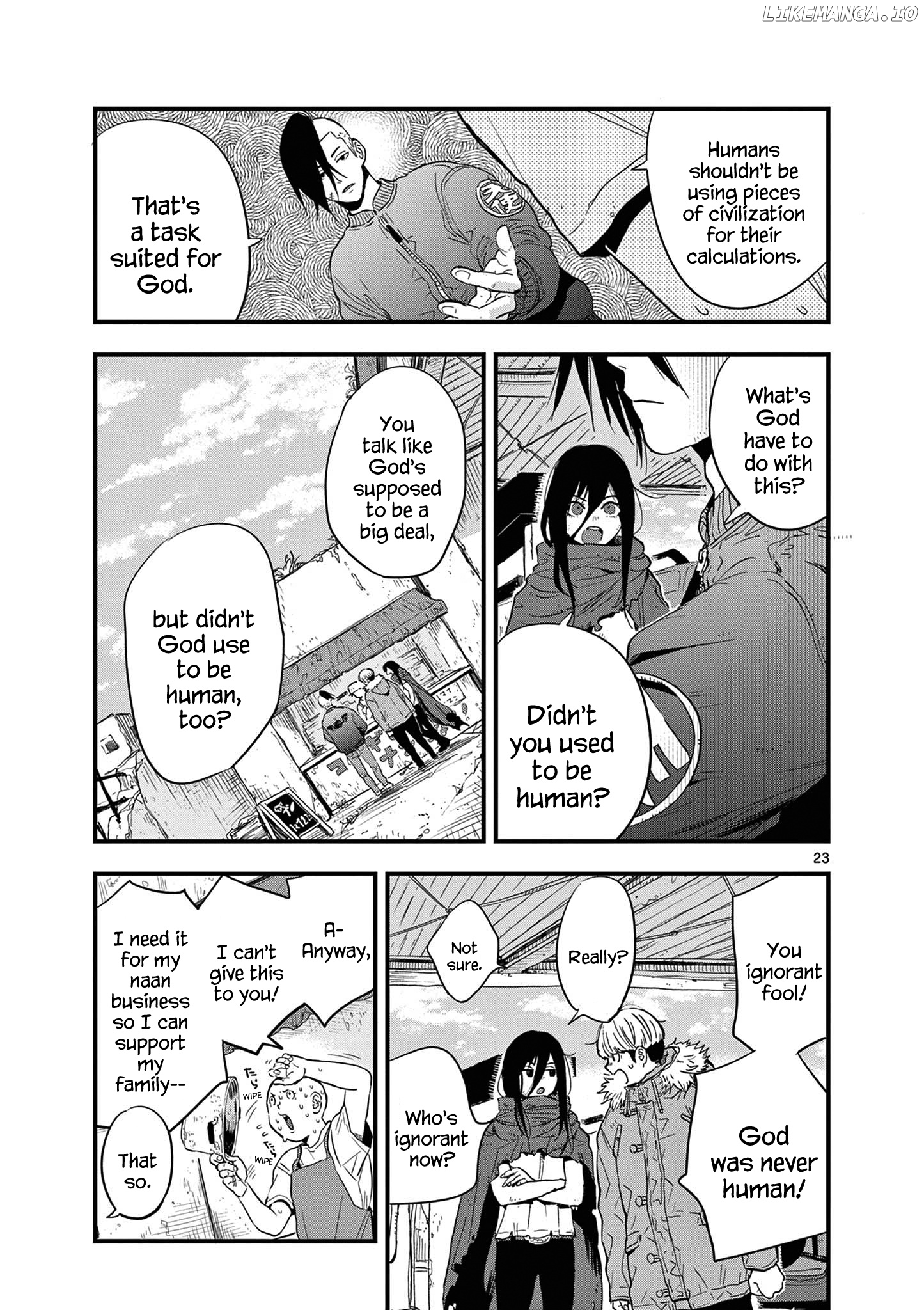 Shuumatsu No Jinrui Ni Bunmei Wa Hitsuyou Desu Ka? chapter 3 - page 23