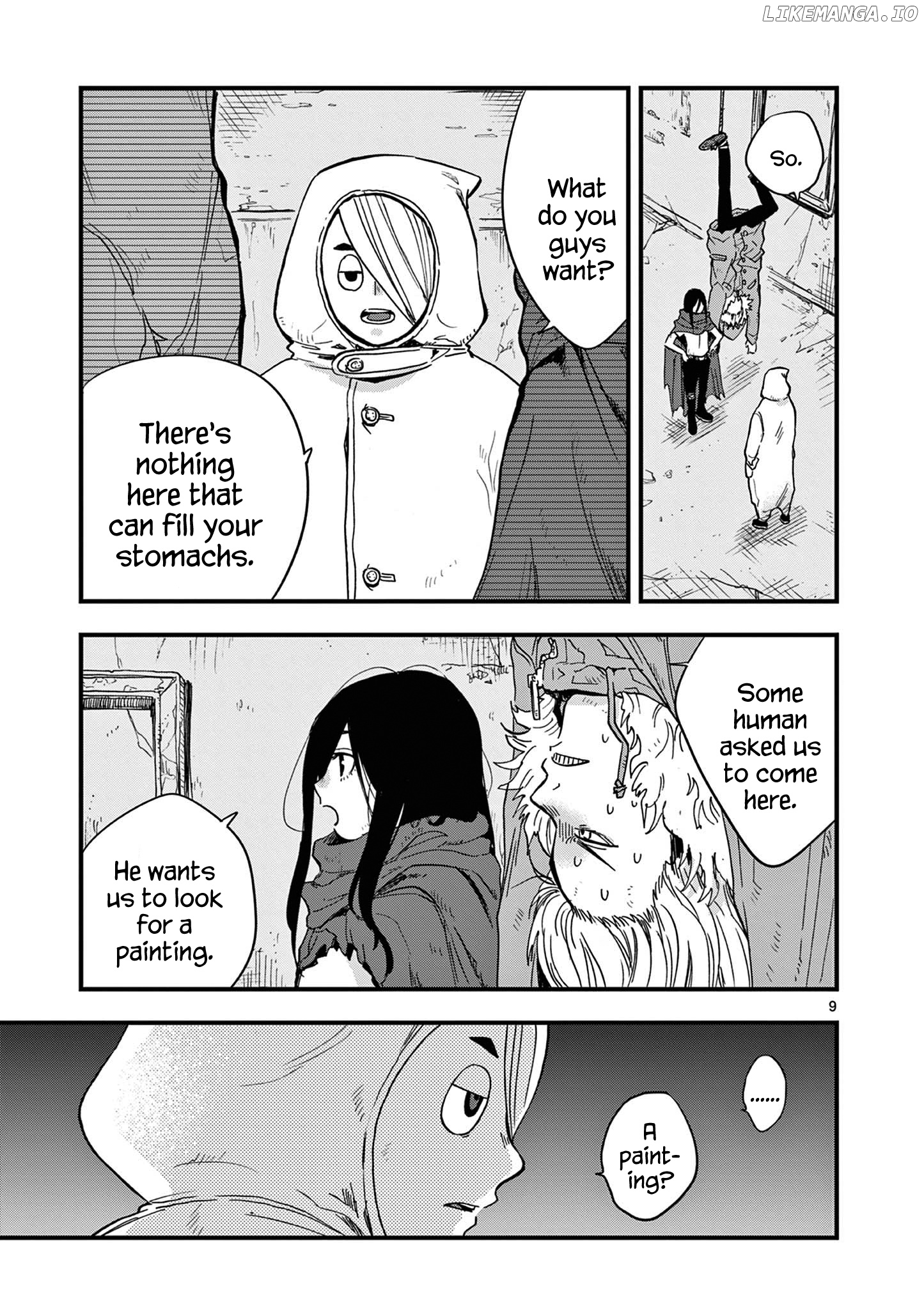 Shuumatsu No Jinrui Ni Bunmei Wa Hitsuyou Desu Ka? chapter 9 - page 9