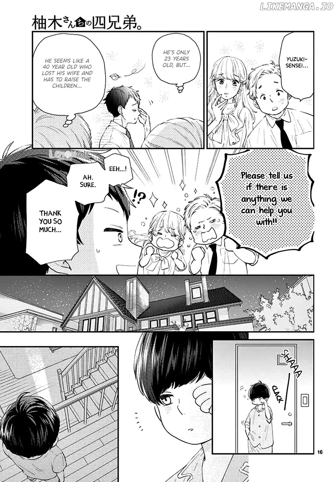 Yuzuki-san chi no Yon Kyoudai chapter 1 - page 16