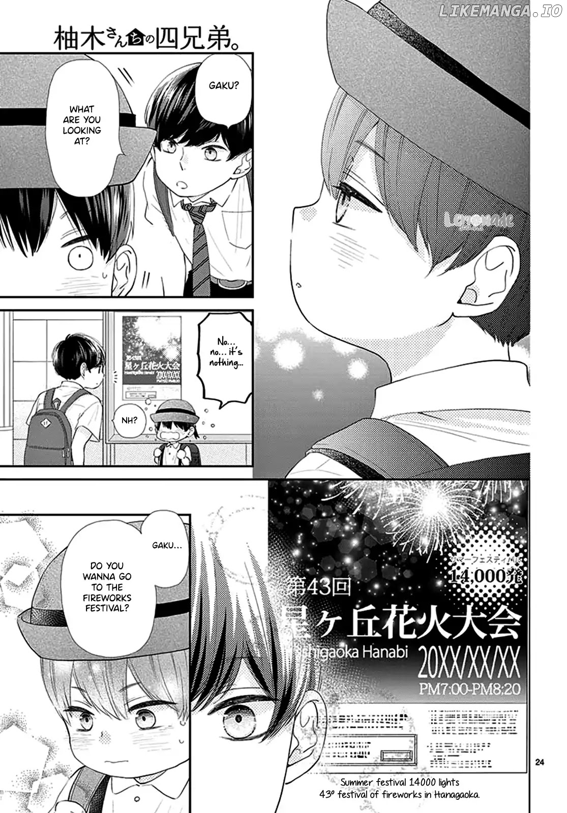 Yuzuki-san chi no Yon Kyoudai chapter 1 - page 24