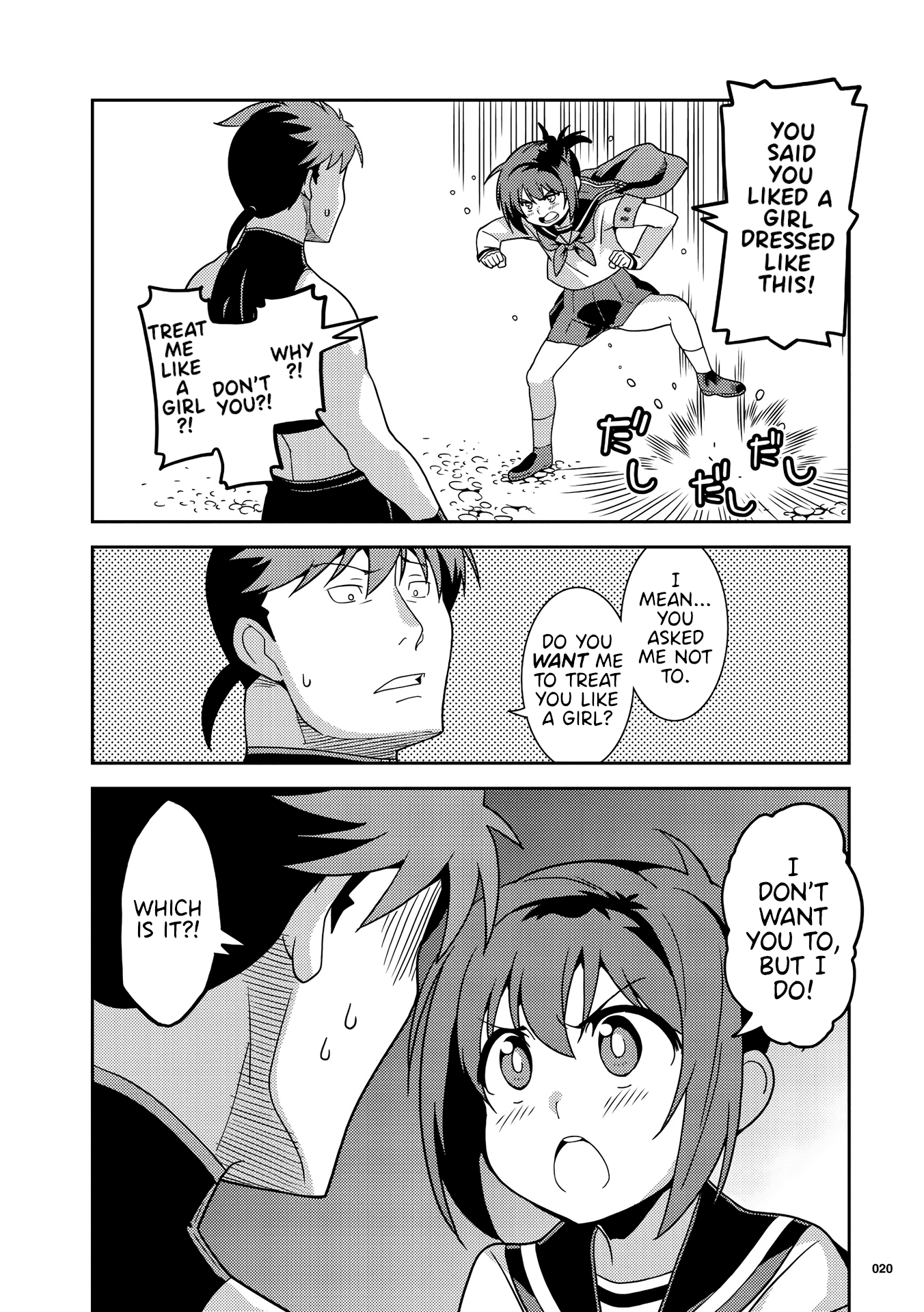 Kotonaru Sekai no Shoujotachi chapter 1 - page 21