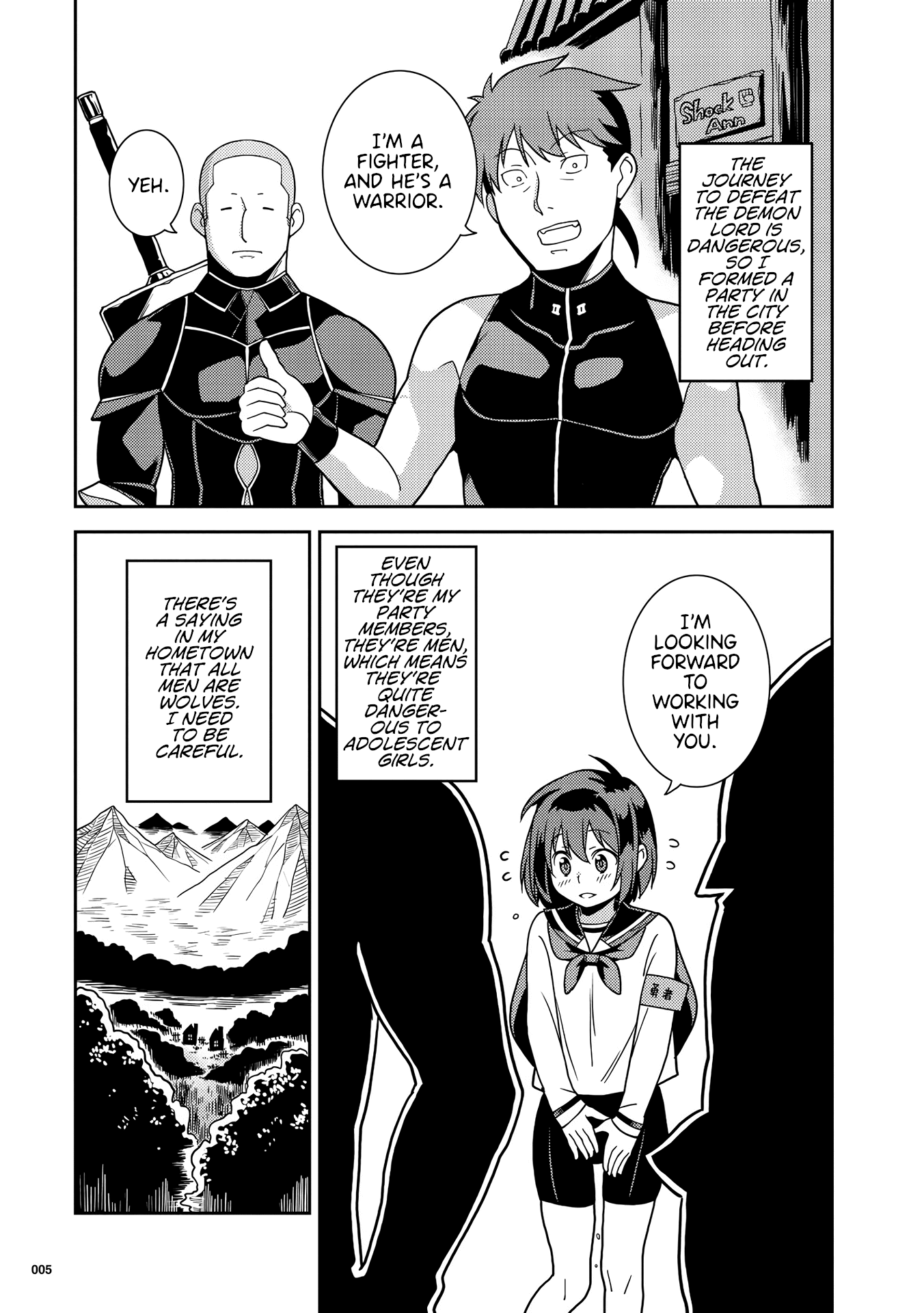 Kotonaru Sekai no Shoujotachi chapter 1 - page 6