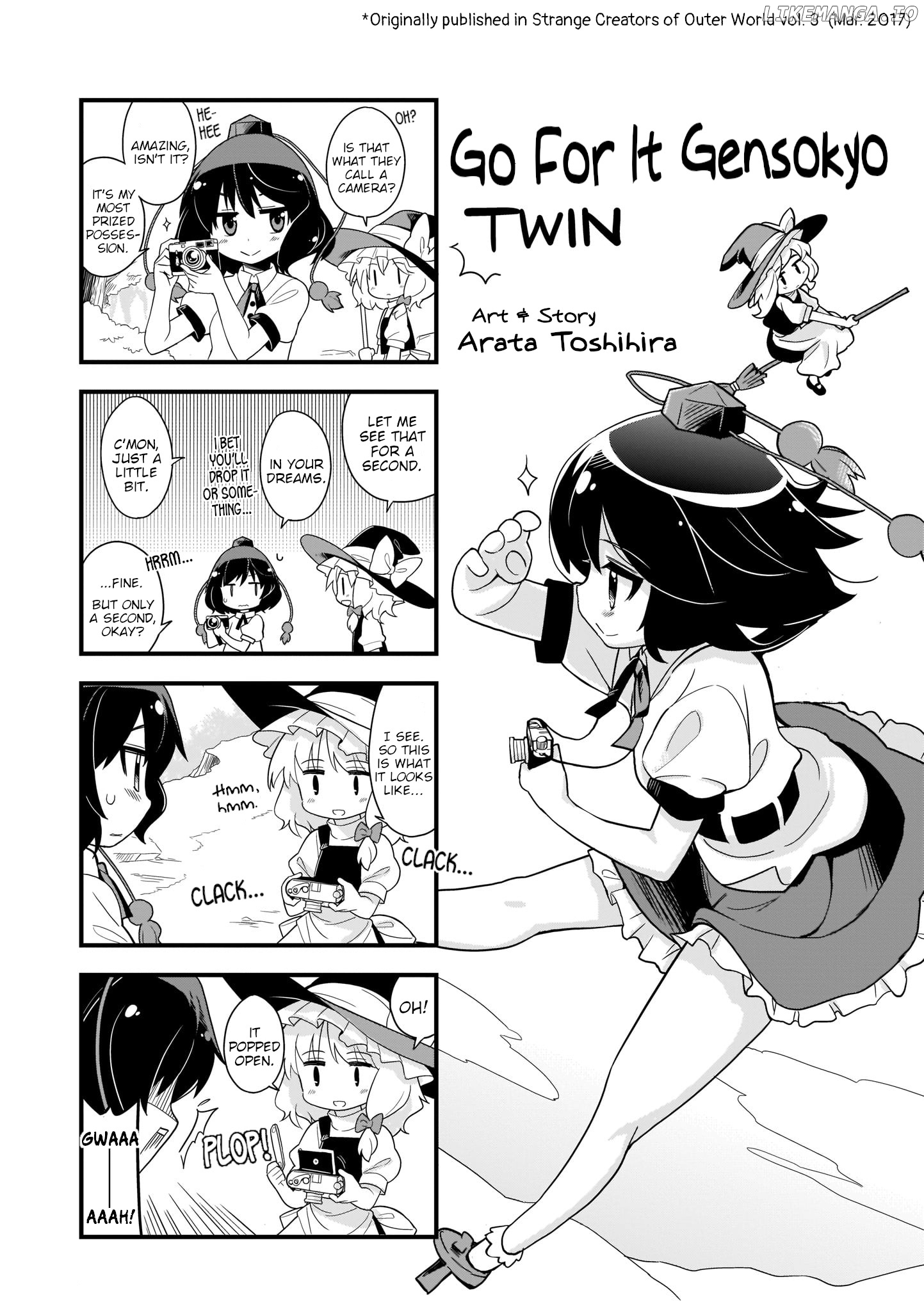 Go For It Gensokyo chapter 3 - page 1