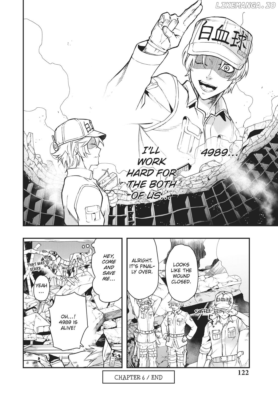 Hataraku Saibou White chapter 6 - page 14