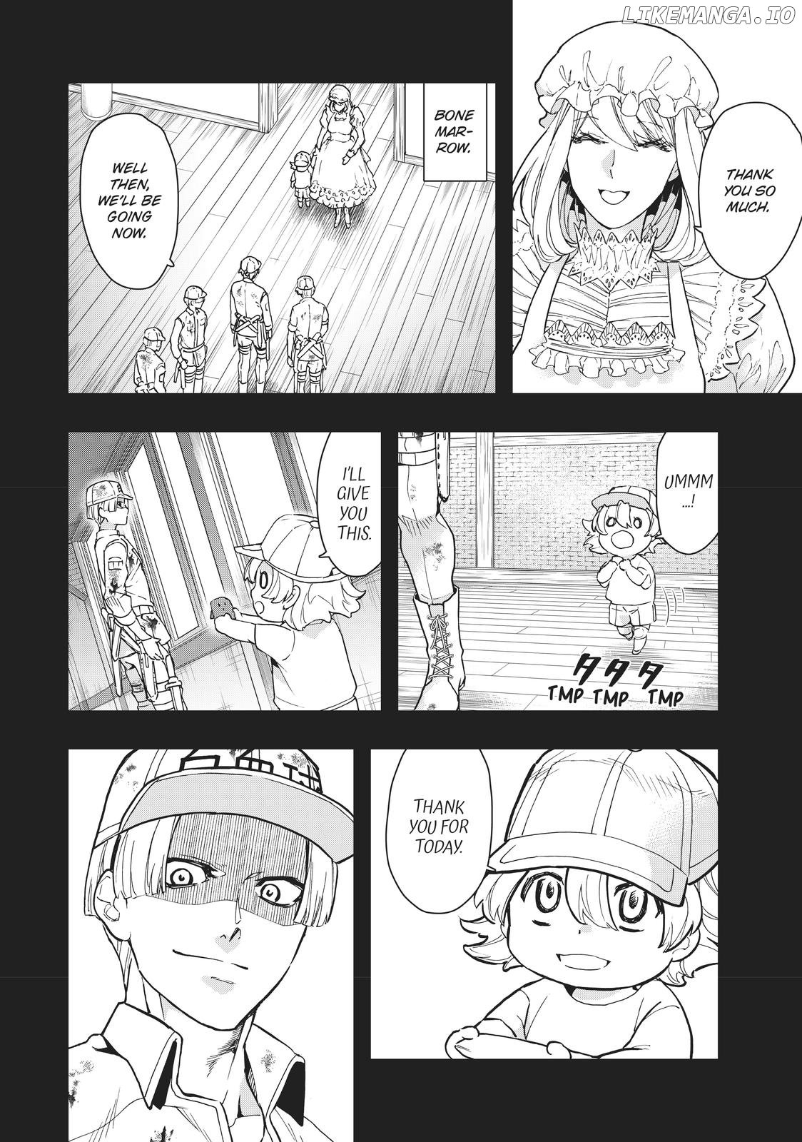 Hataraku Saibou White chapter 5 - page 14