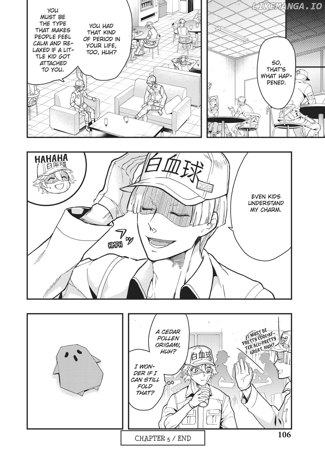 Hataraku Saibou White chapter 5 - page 16