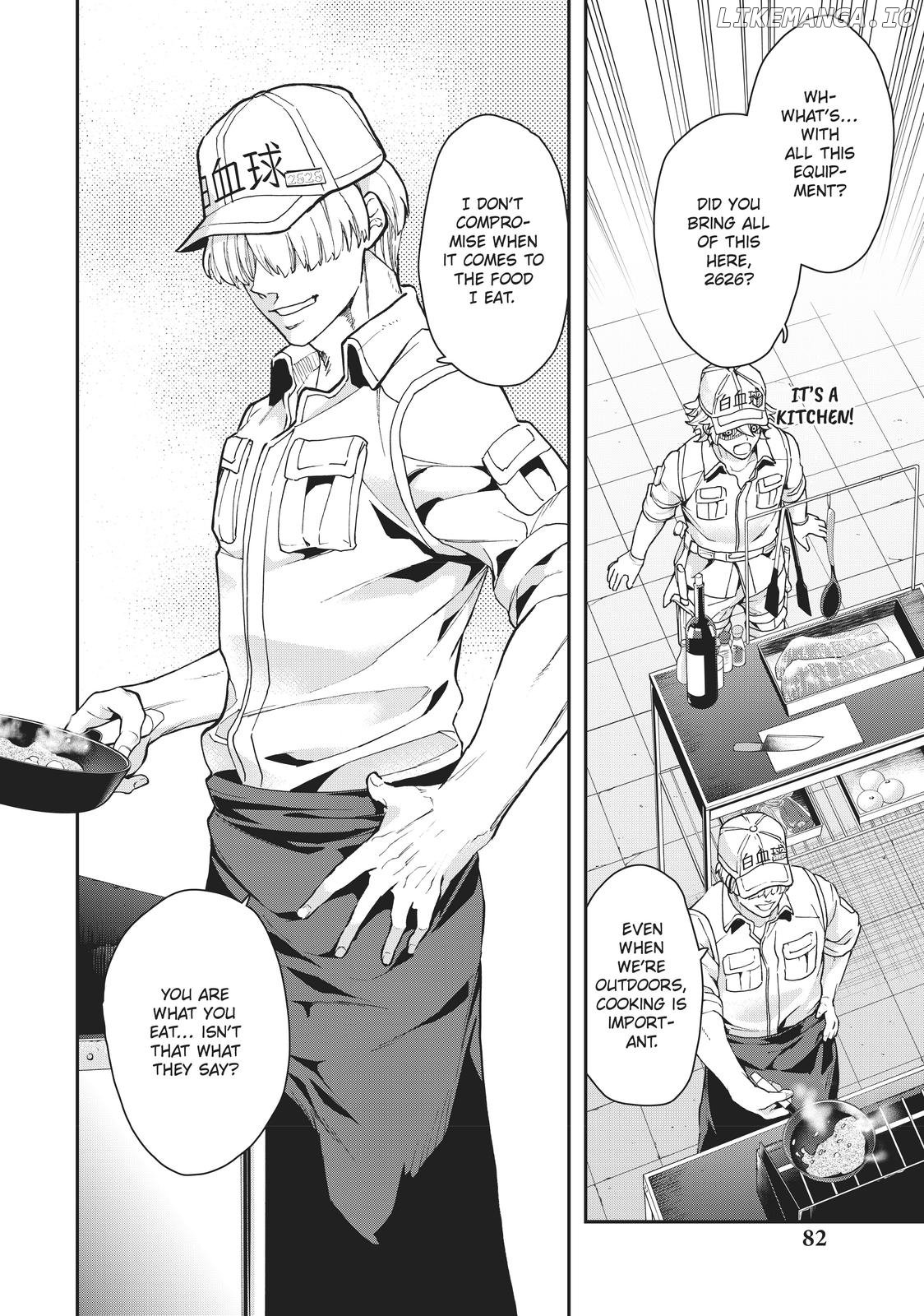 Hataraku Saibou White chapter 4 - page 10