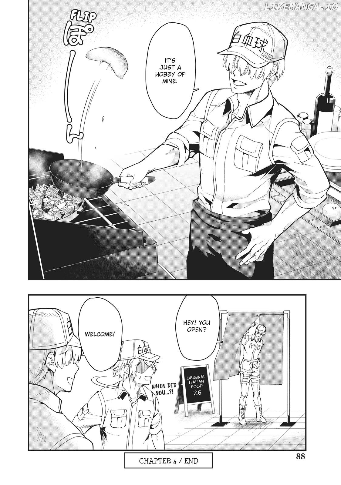 Hataraku Saibou White chapter 4 - page 16