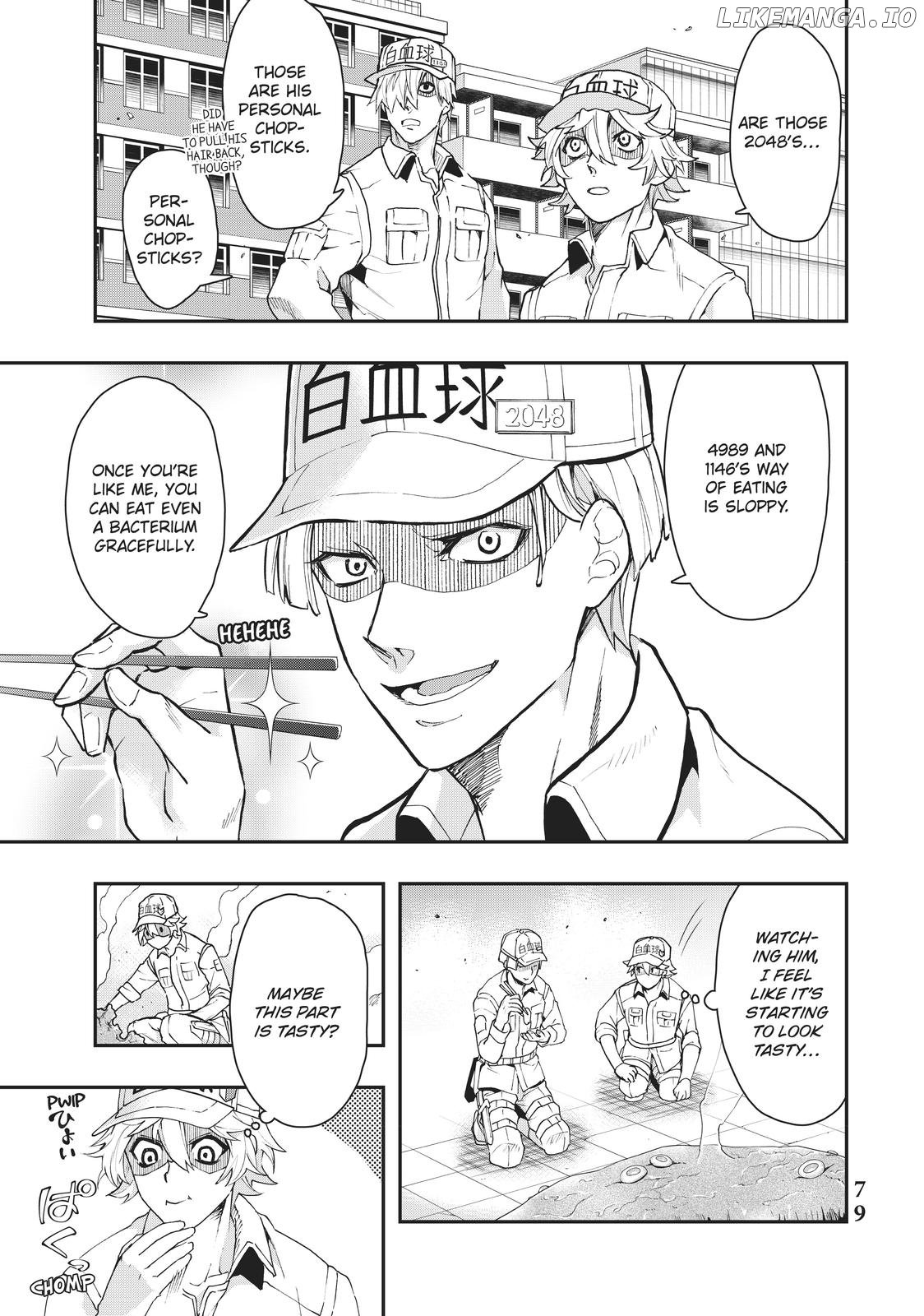 Hataraku Saibou White chapter 4 - page 7