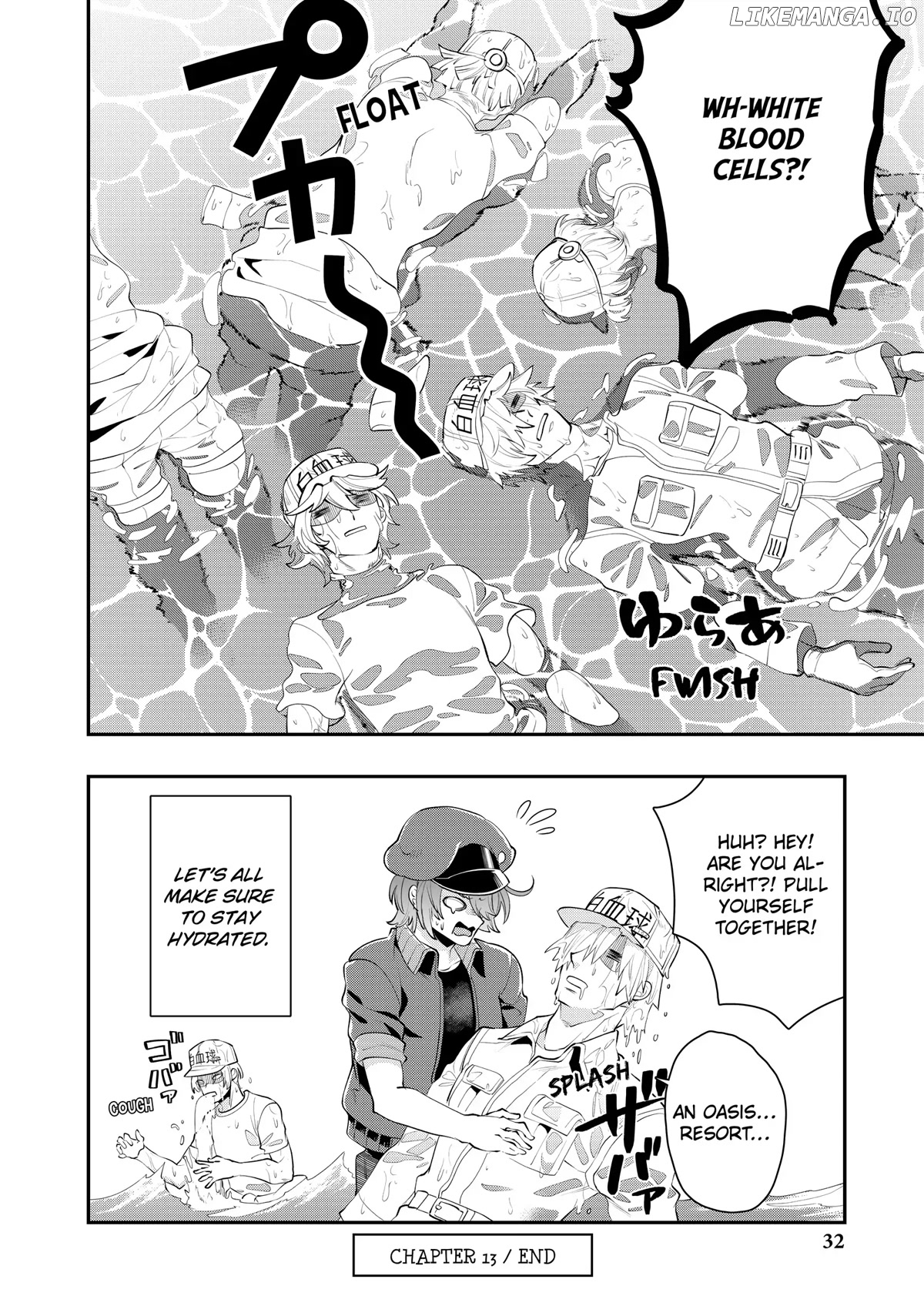 Hataraku Saibou White chapter 13 - page 16