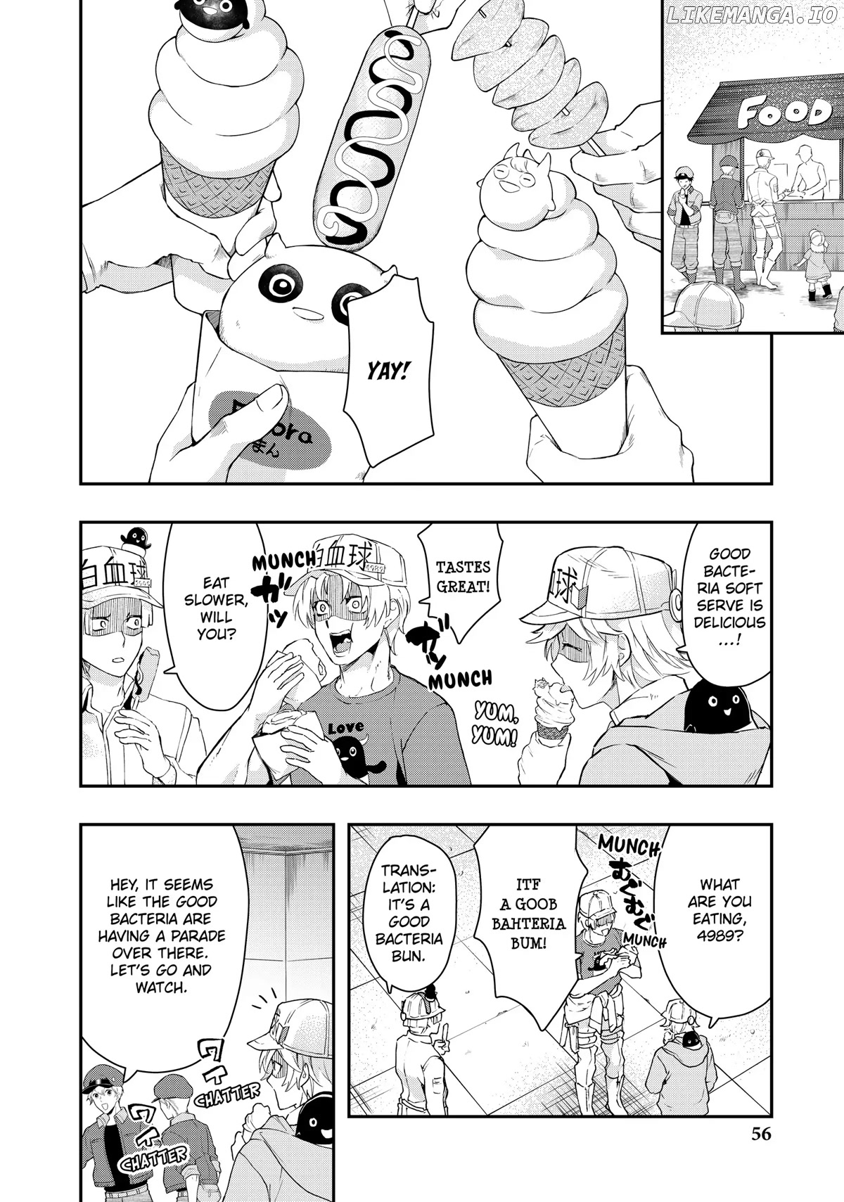 Hataraku Saibou White chapter 9 - page 8