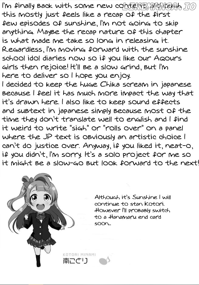 Love Live Sunshine: School Idol Diary chapter 1 - page 26