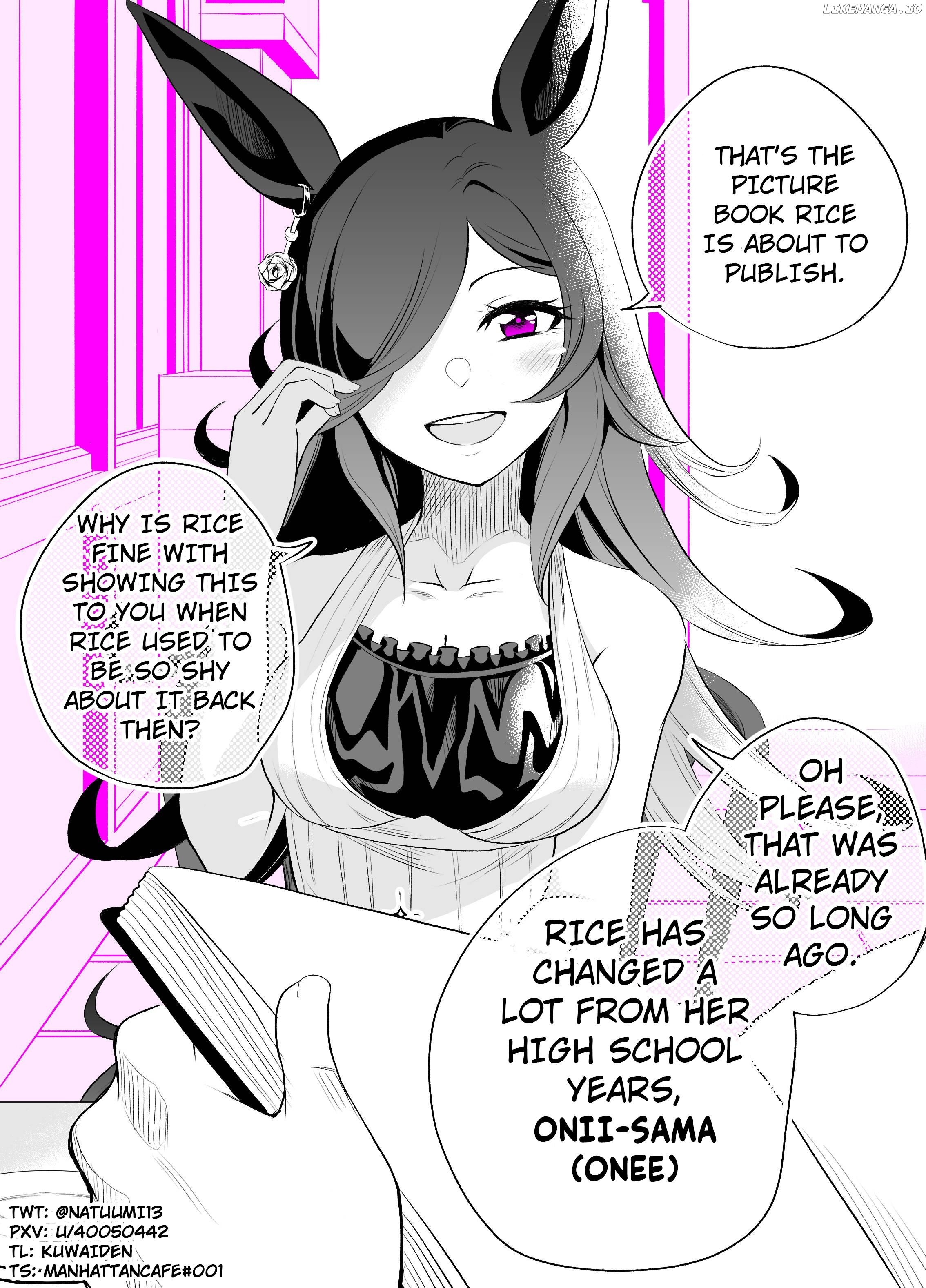 Uma Musume Pretty Derby - A Story Where A Mysterious Picture Book Uma Musume Author Calls Out To Me (Doujinshi) chapter 2 - page 1