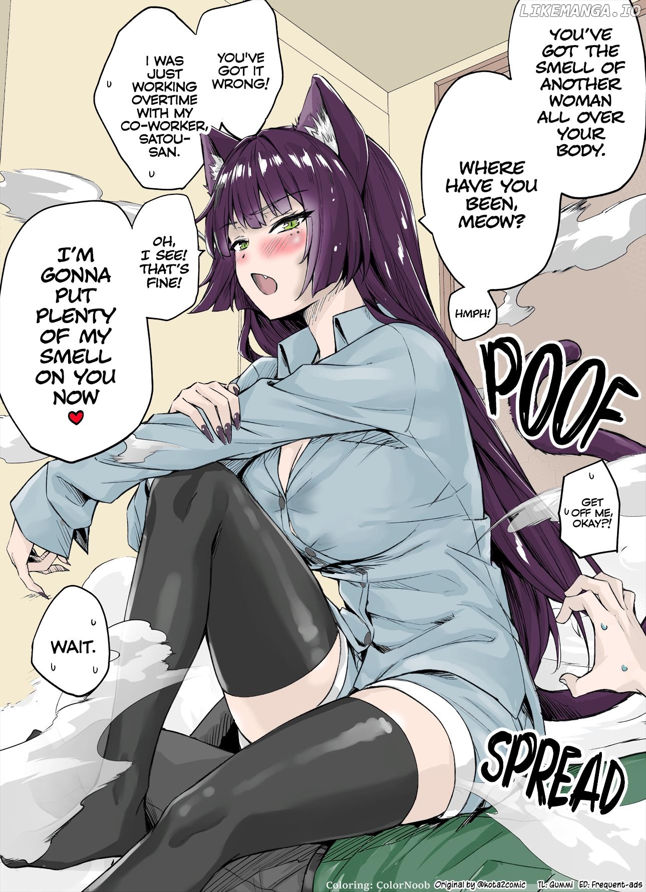 The Yandere Pet Cat Is Overly Domineering (Fan Colored) chapter 4 - page 2