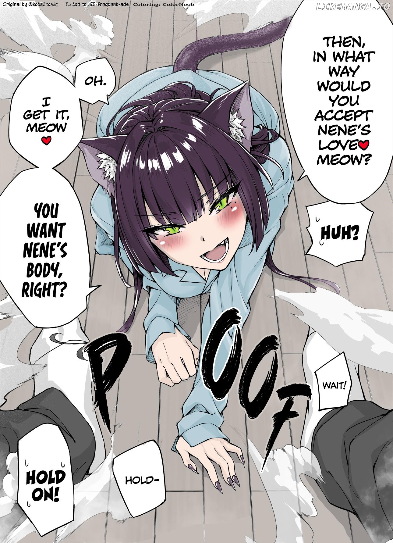 The Yandere Pet Cat Is Overly Domineering (Fan Colored) chapter 5 - page 2