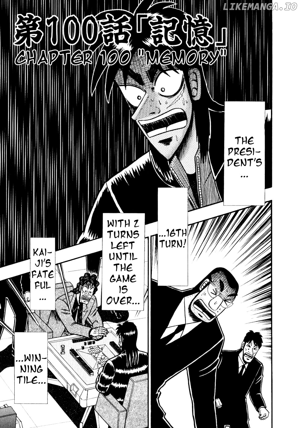 Gambling Outcast Kaiji - Kaiji Part 3 chapter 100 - page 1