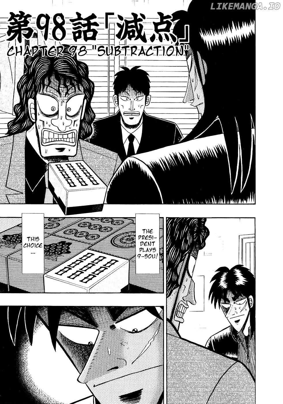 Gambling Outcast Kaiji - Kaiji Part 3 chapter 98 - page 1