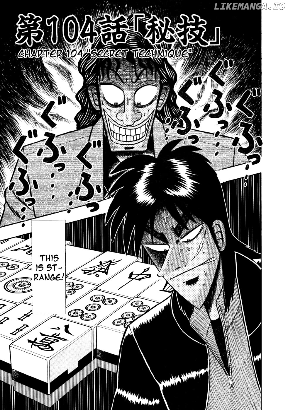 Gambling Outcast Kaiji - Kaiji Part 3 chapter 104 - page 1