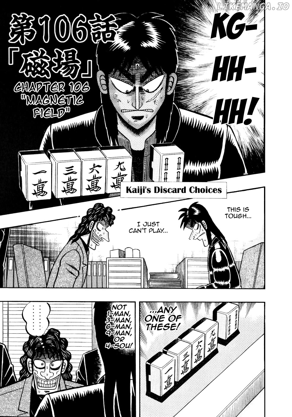 Gambling Outcast Kaiji - Kaiji Part 3 chapter 106 - page 1