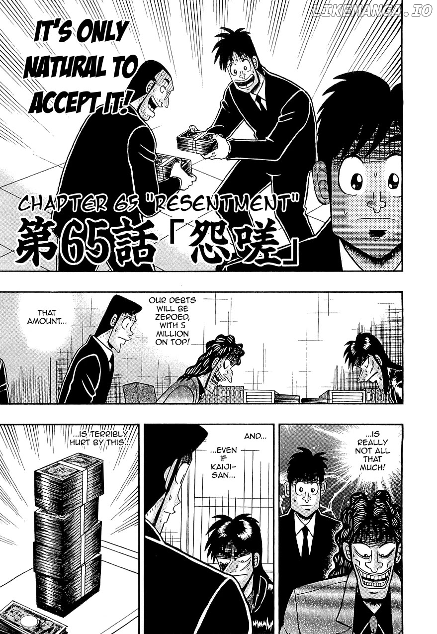 Gambling Outcast Kaiji - Kaiji Part 3 chapter 65 - page 1