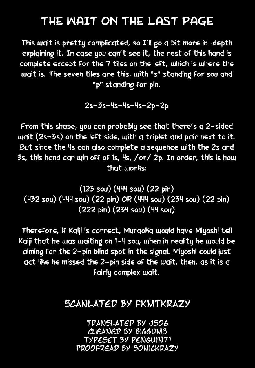 Gambling Outcast Kaiji - Kaiji Part 3 chapter 66 - page 20
