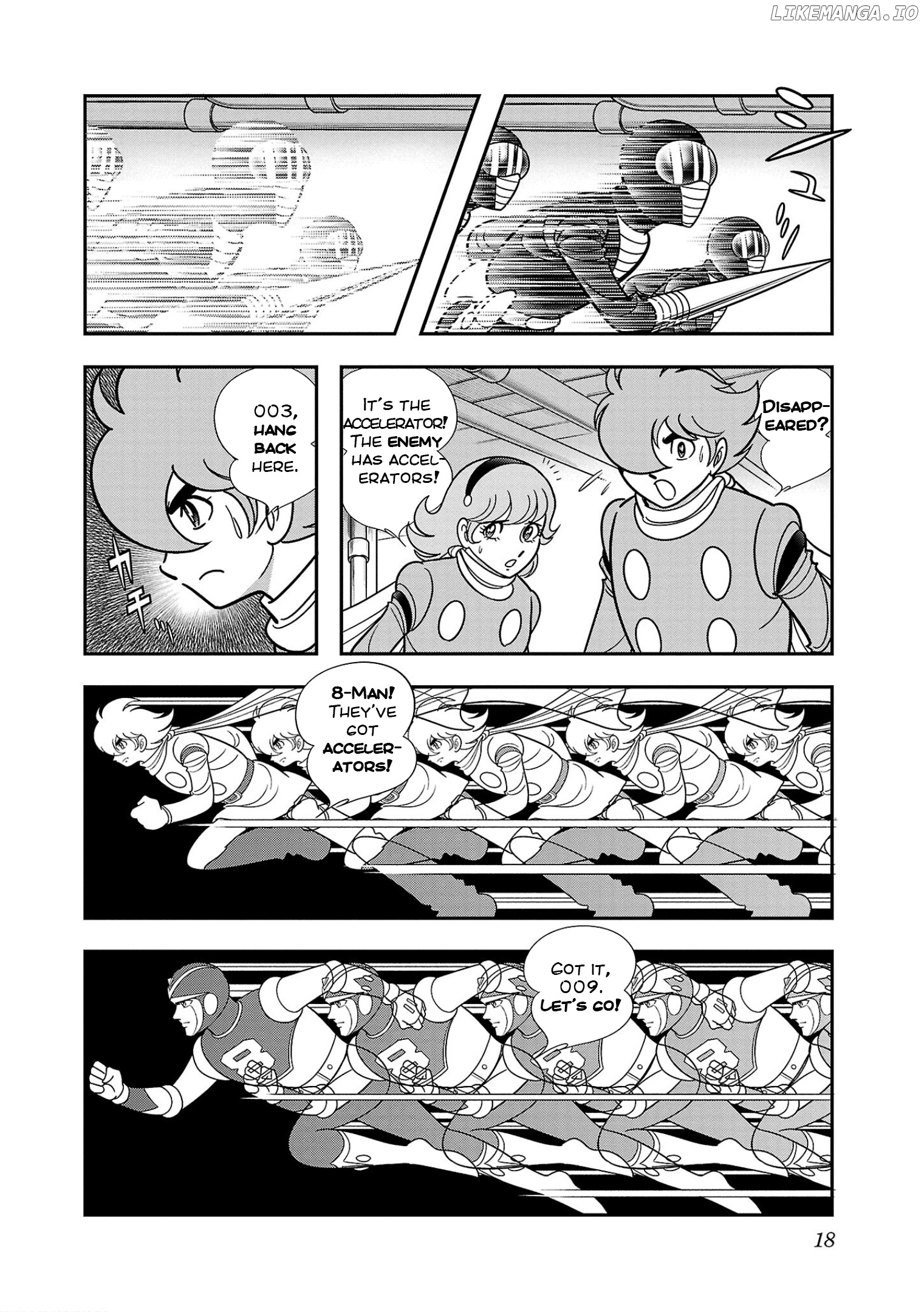 8-Man Vs Cyborg 009 chapter 7 - page 19