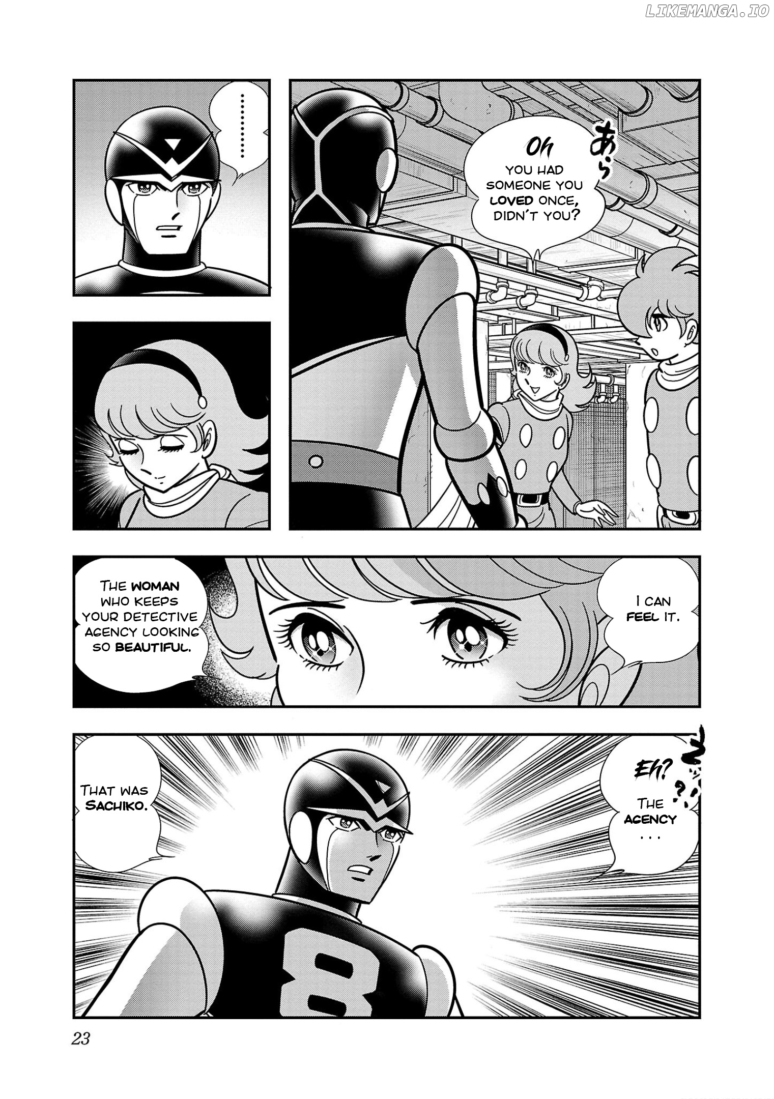 8-Man Vs Cyborg 009 chapter 7 - page 24