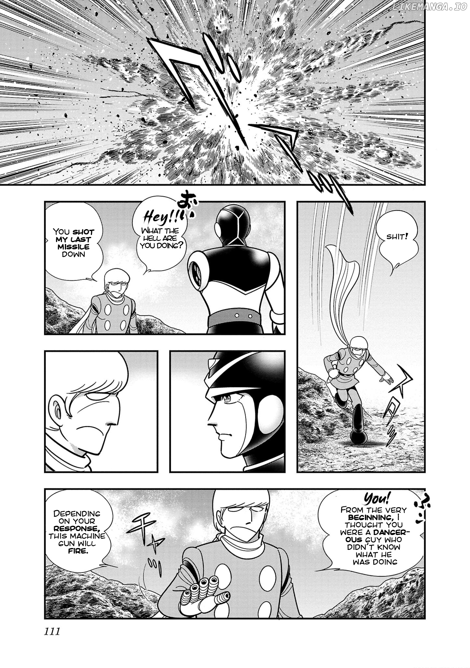 8-Man Vs Cyborg 009 chapter 9 - page 23