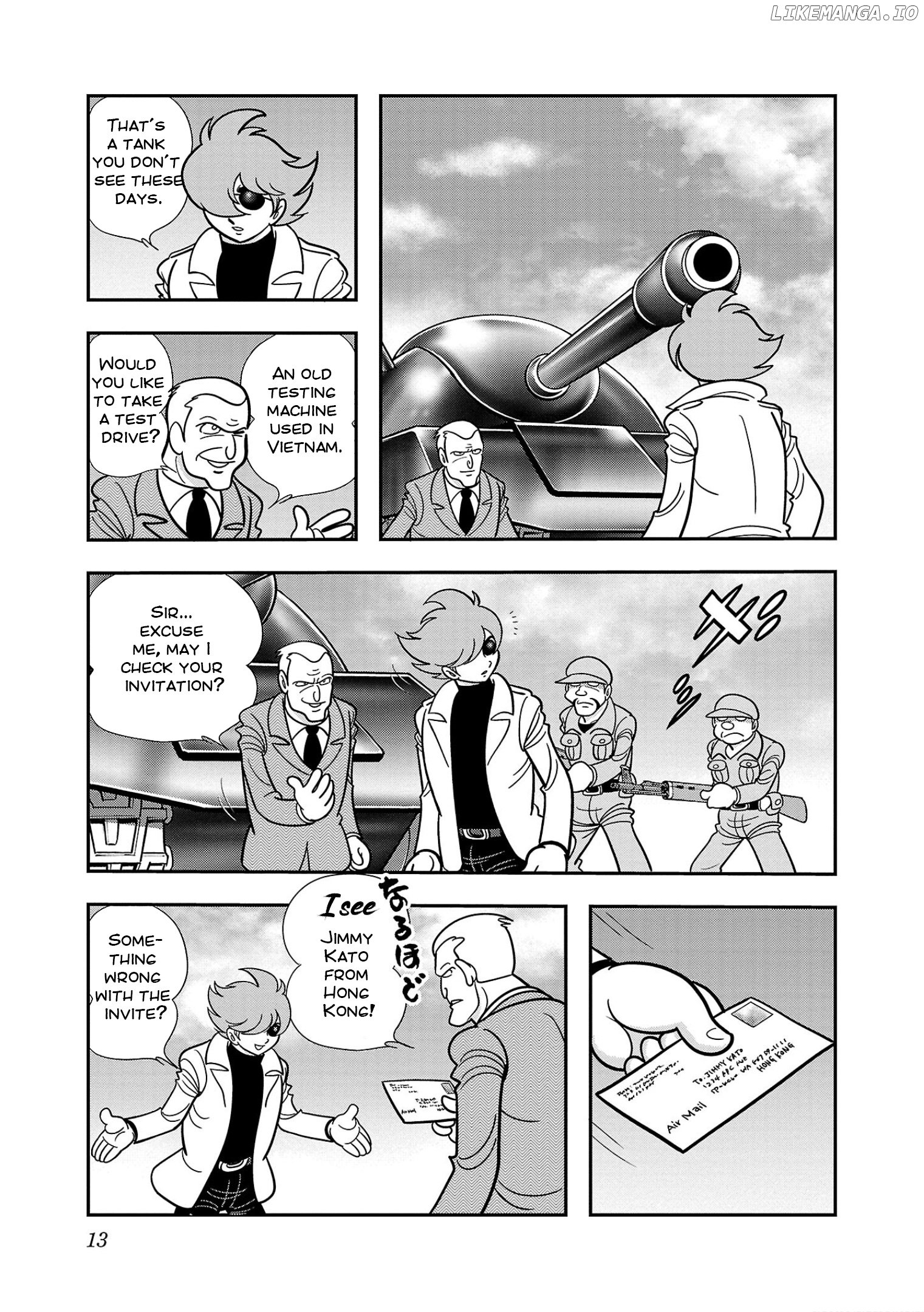 8-Man Vs Cyborg 009 chapter 1 - page 15