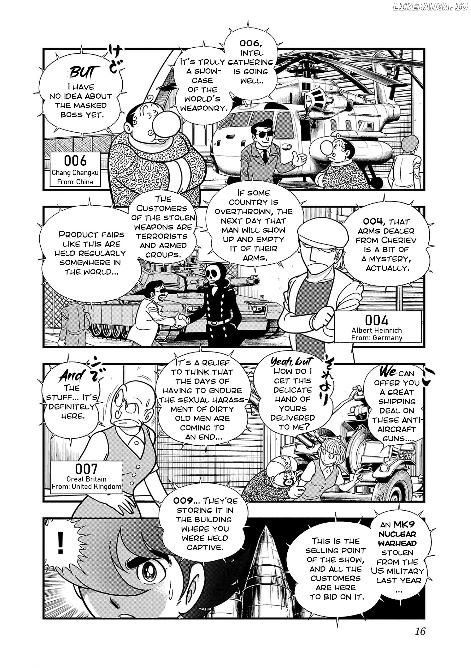 8-Man Vs Cyborg 009 chapter 1 - page 18