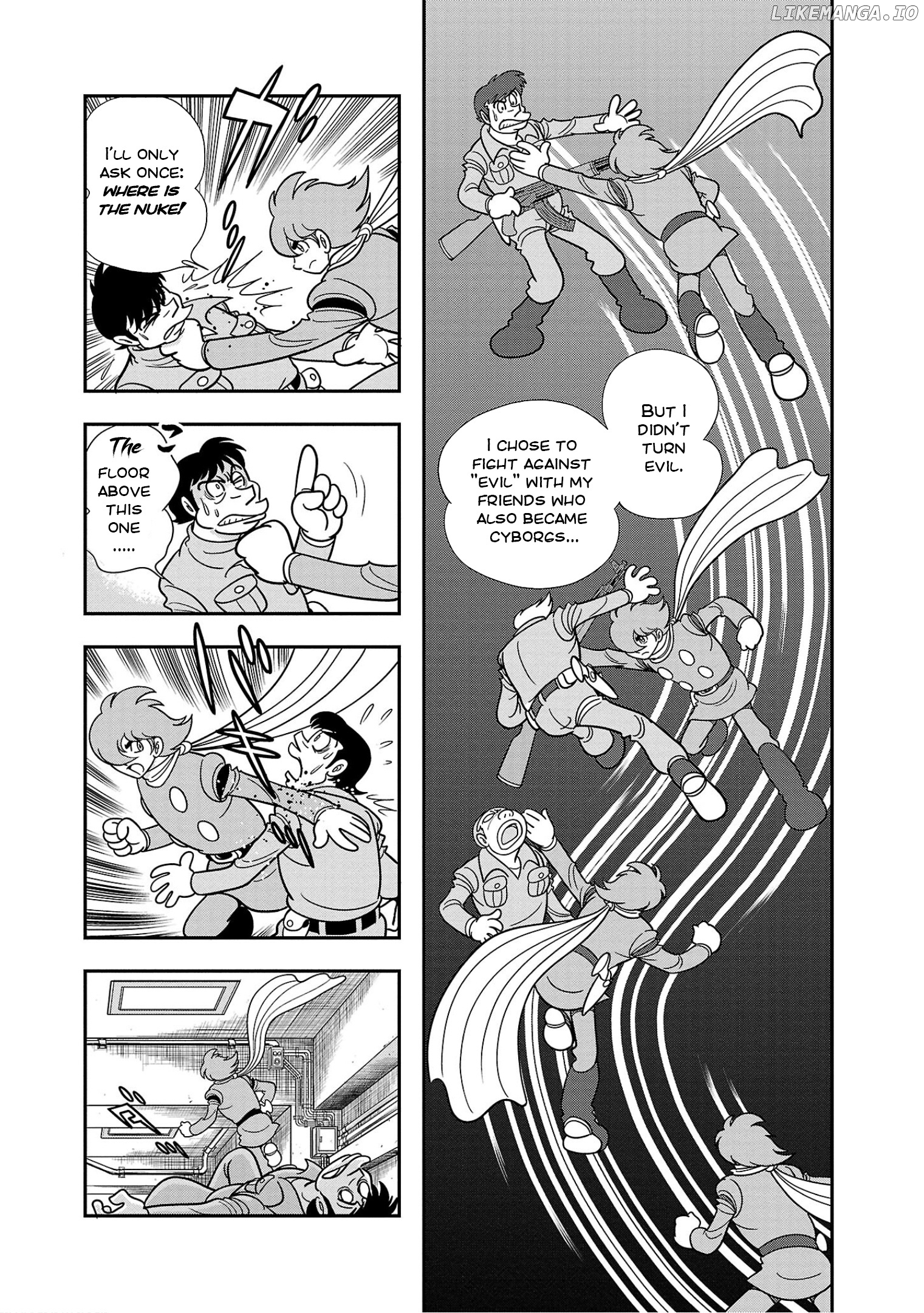 8-Man Vs Cyborg 009 chapter 1 - page 20