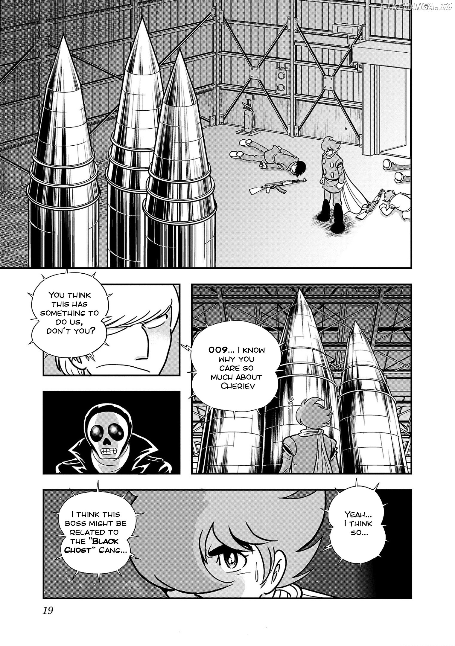 8-Man Vs Cyborg 009 chapter 1 - page 21