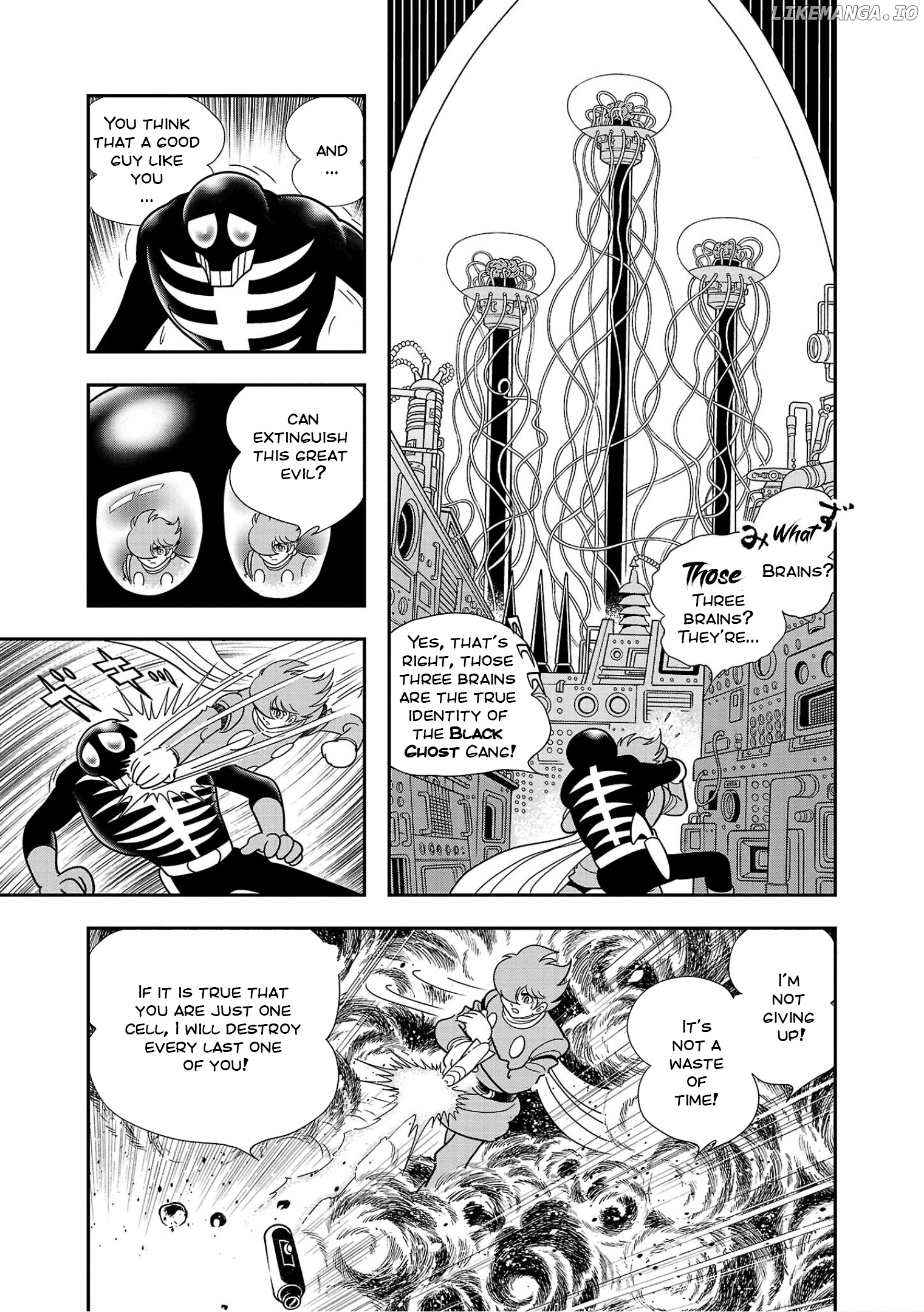 8-Man Vs Cyborg 009 chapter 1 - page 23