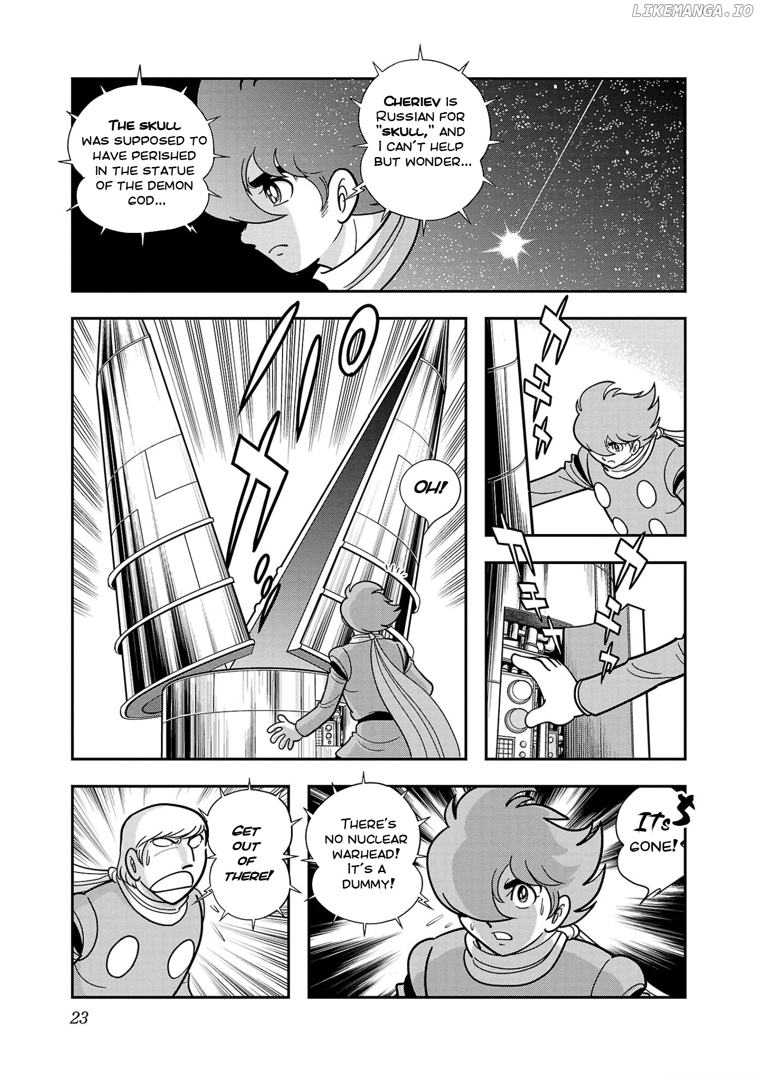 8-Man Vs Cyborg 009 chapter 1 - page 25