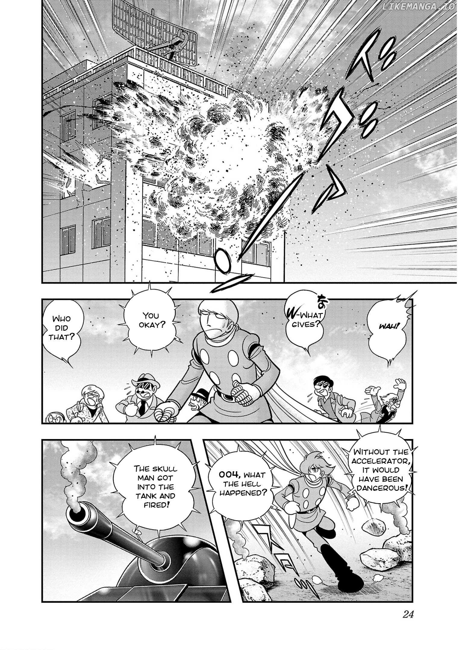 8-Man Vs Cyborg 009 chapter 1 - page 26