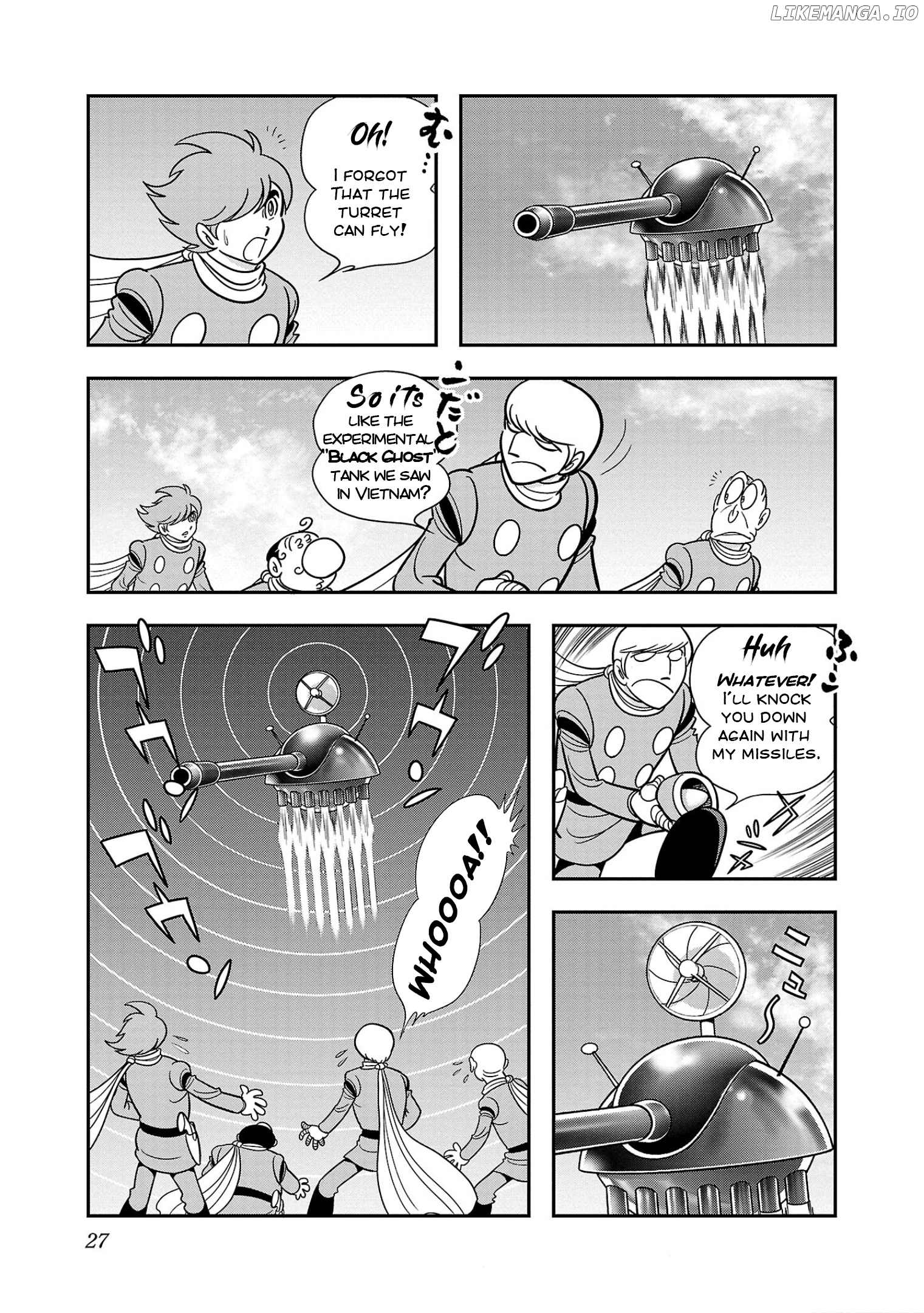 8-Man Vs Cyborg 009 chapter 1 - page 29