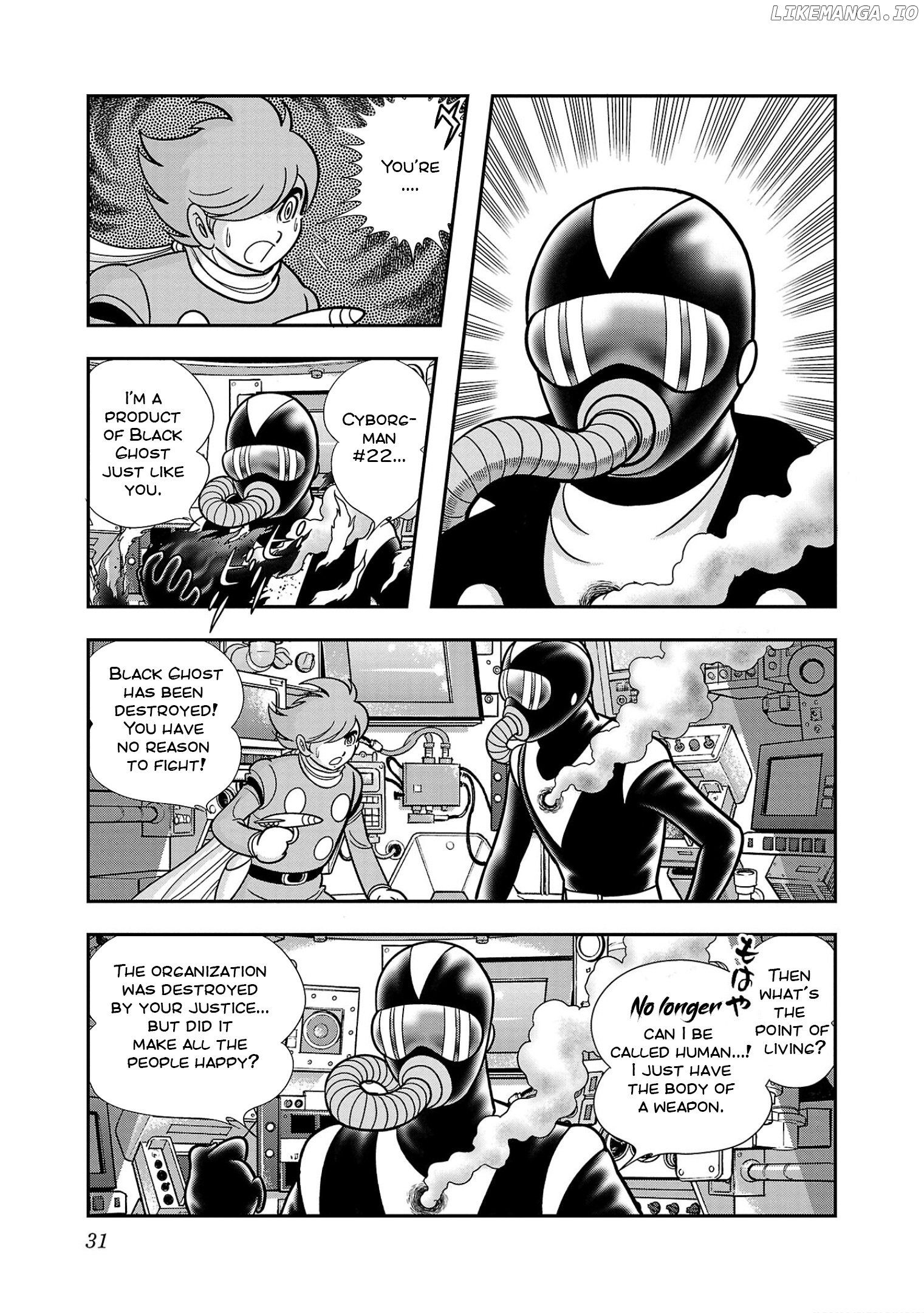 8-Man Vs Cyborg 009 chapter 1 - page 33