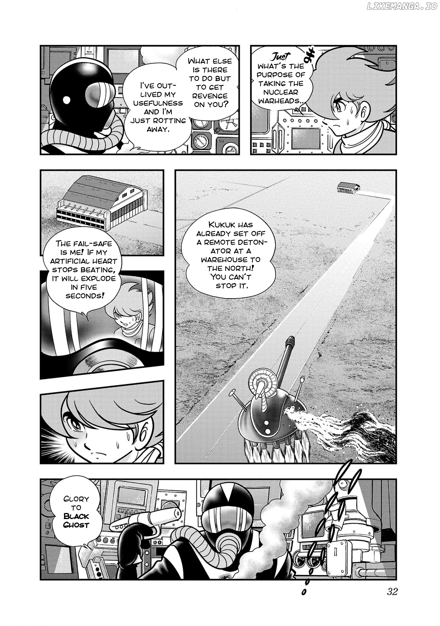 8-Man Vs Cyborg 009 chapter 1 - page 34