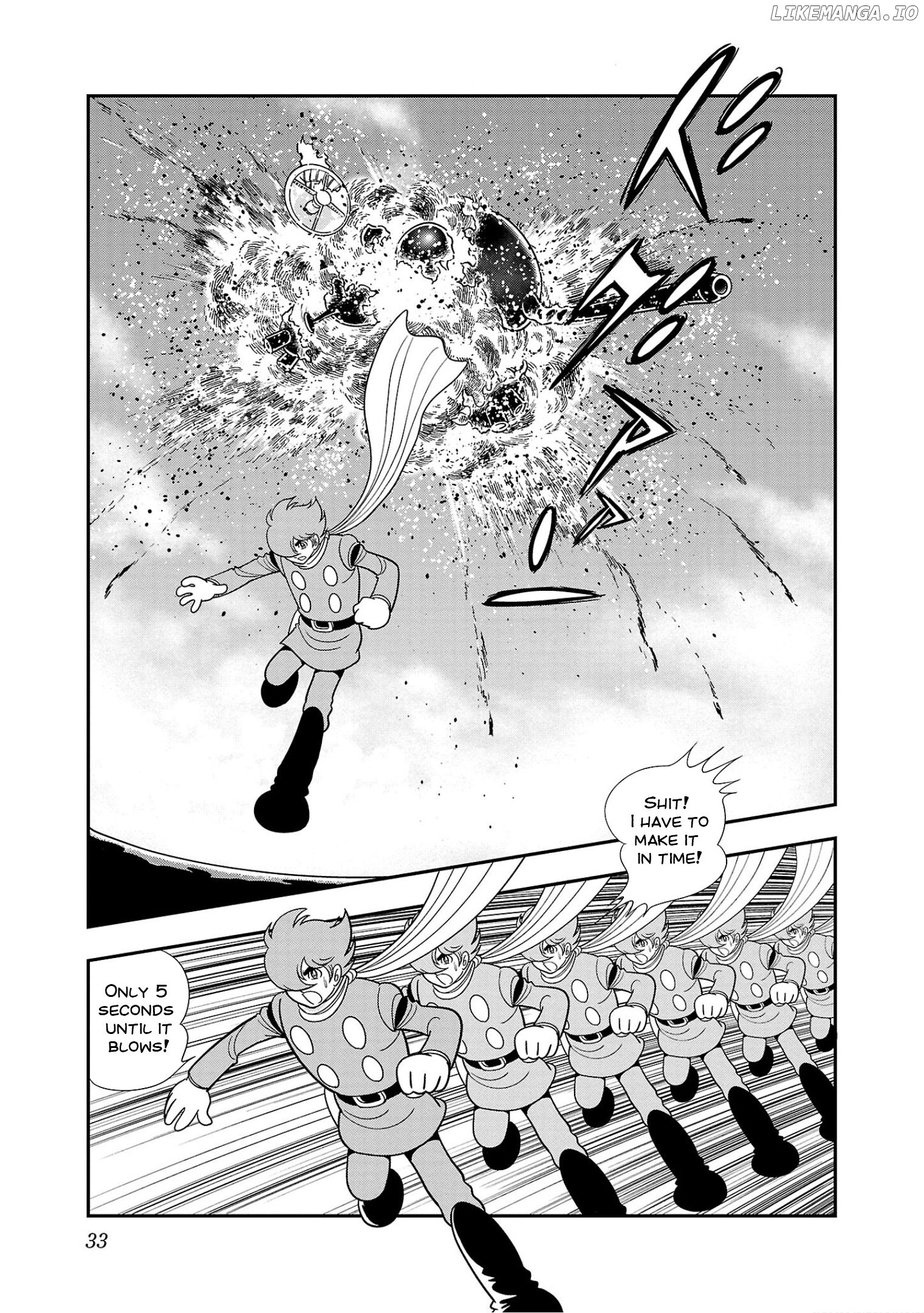 8-Man Vs Cyborg 009 chapter 1 - page 35