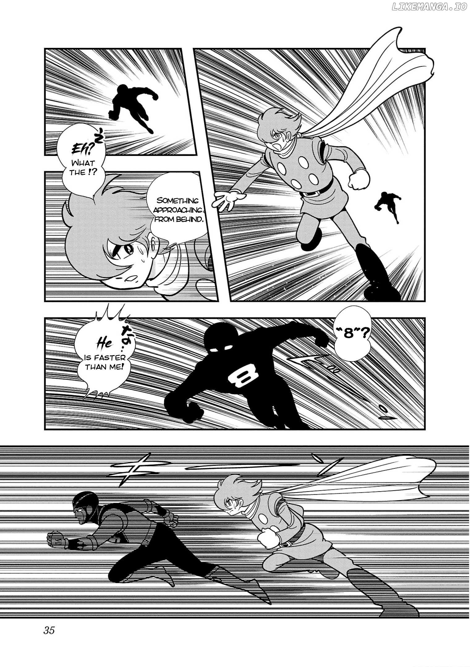 8-Man Vs Cyborg 009 chapter 1 - page 37