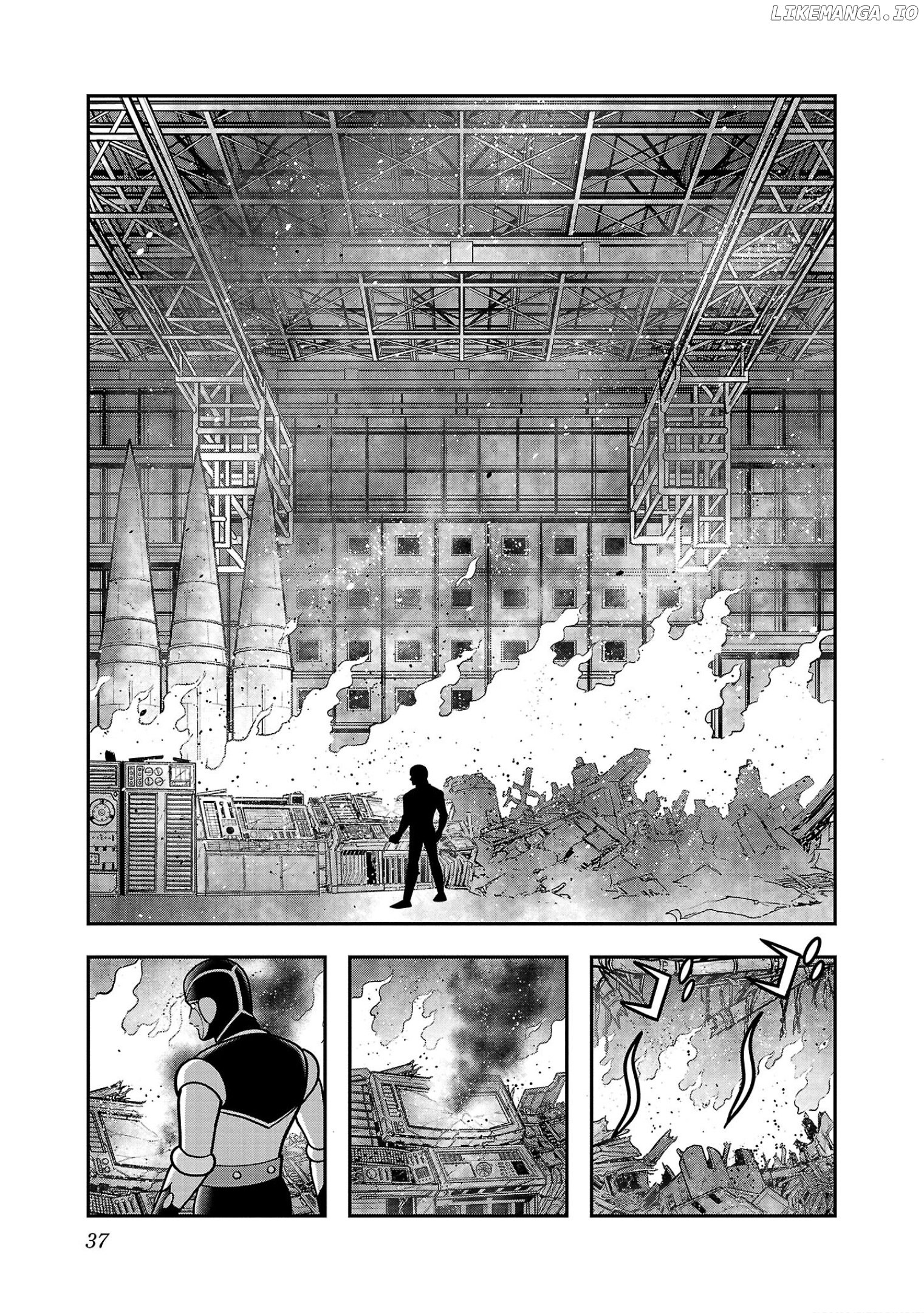 8-Man Vs Cyborg 009 chapter 1 - page 39