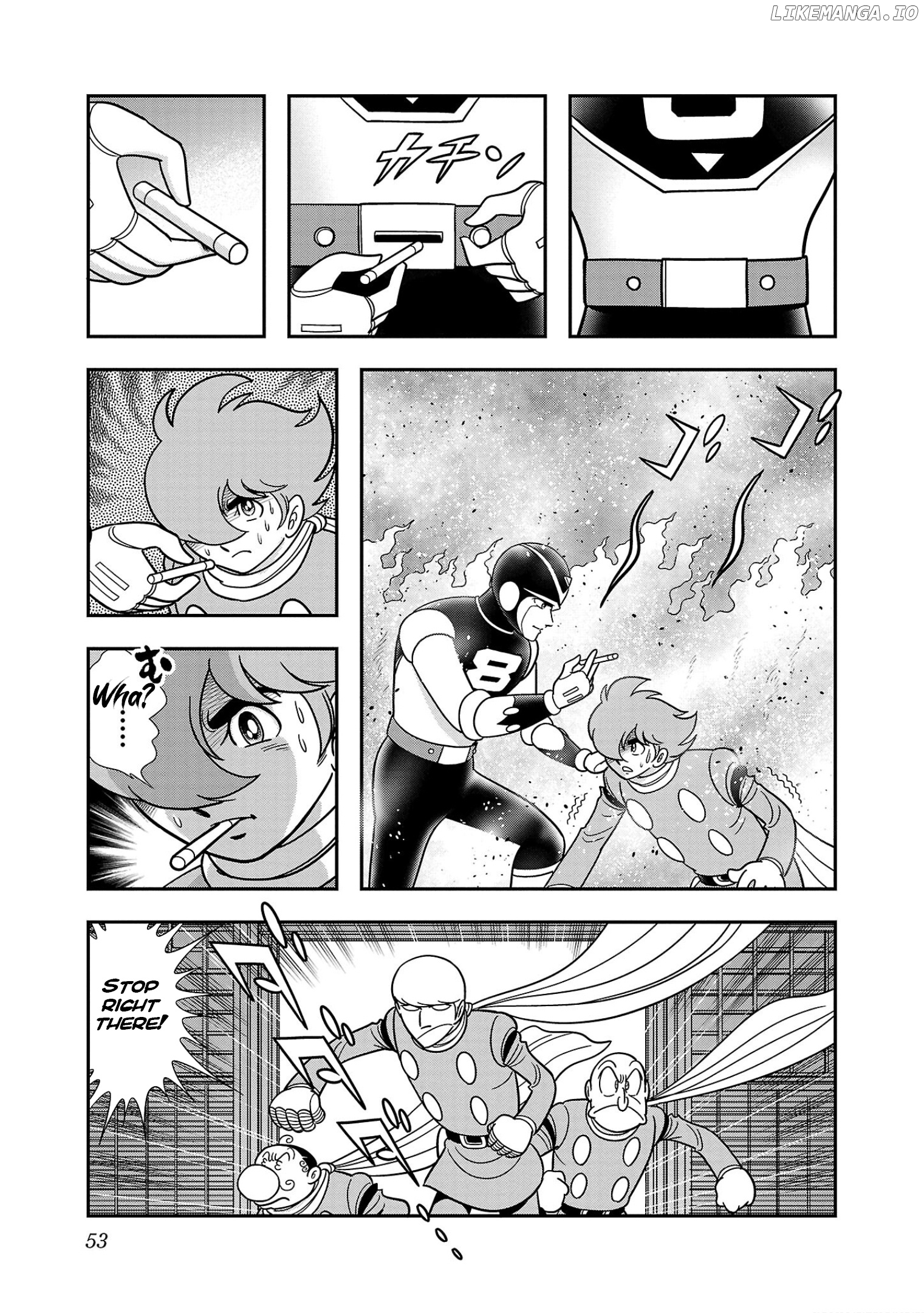 8-Man Vs Cyborg 009 chapter 2 - page 10