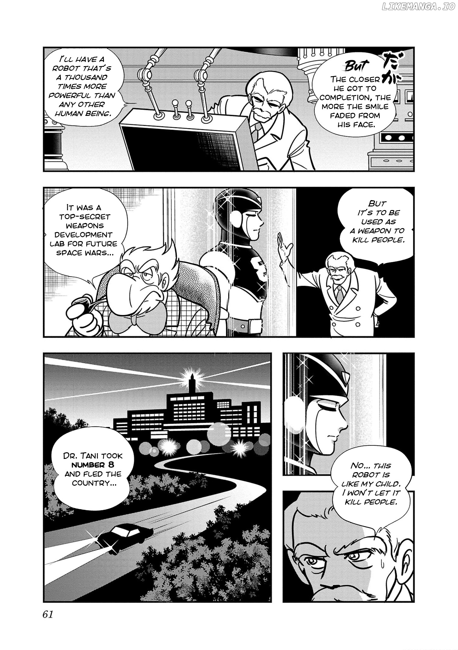 8-Man Vs Cyborg 009 chapter 2 - page 18